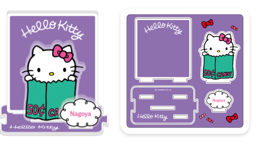 名古屋限定カラーアクリルスタンド